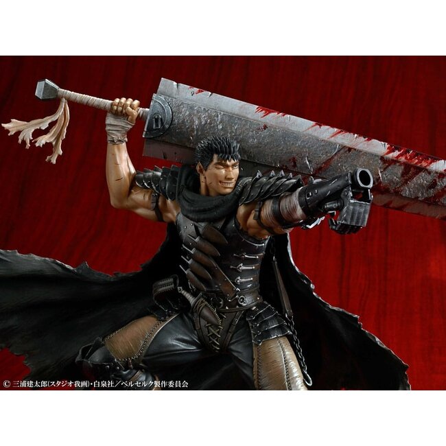 Berserk PVC Statue 1/7 Guts Black Swordsman Ver. 26 cm