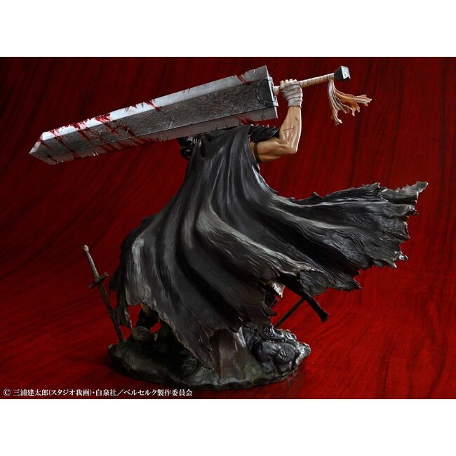 Berserk PVC Statue 1/7 Guts Black Swordsman Ver. 26 cm