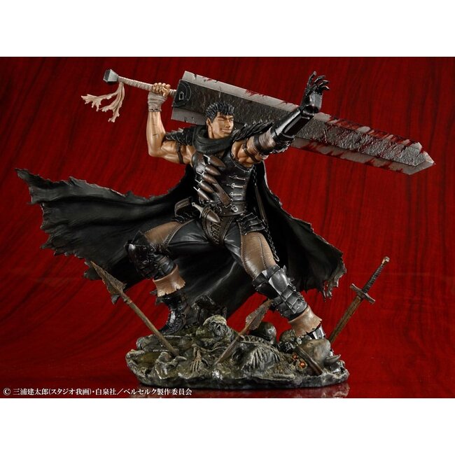 Berserk PVC Statue 1/7 Guts Black Swordsman Ver. 26 cm