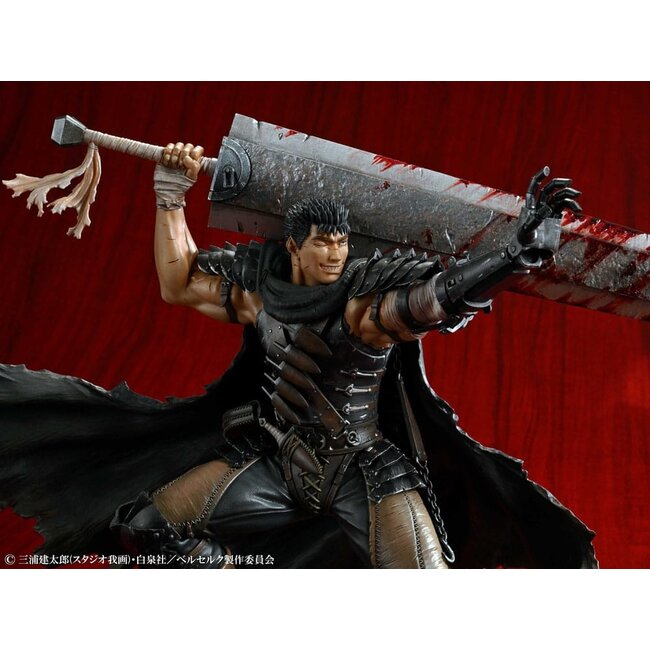 Berserk PVC Statue 1/7 Guts Black Swordsman Ver. 26 cm