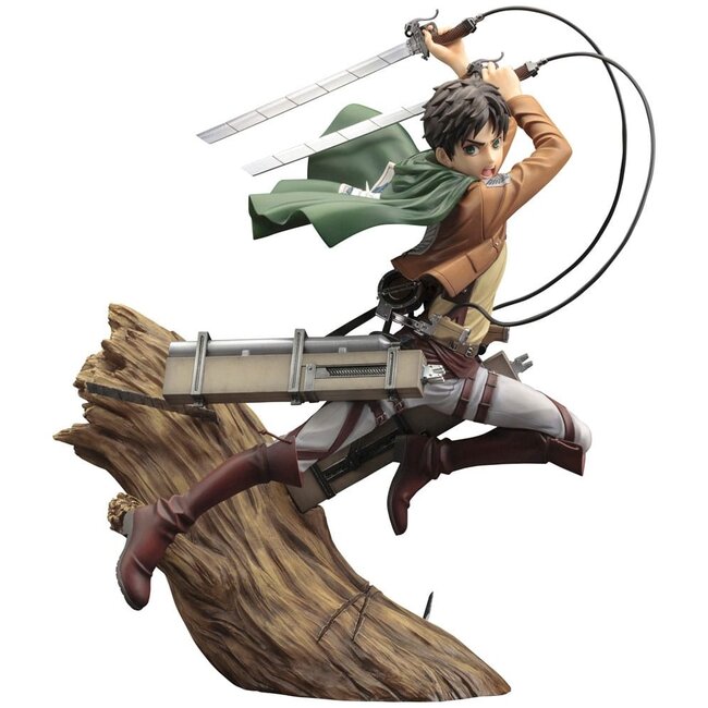 Attack on Titan ARTFXJ Statue 1/8 Eren Yeager Renewal Package Ver. 26 cm