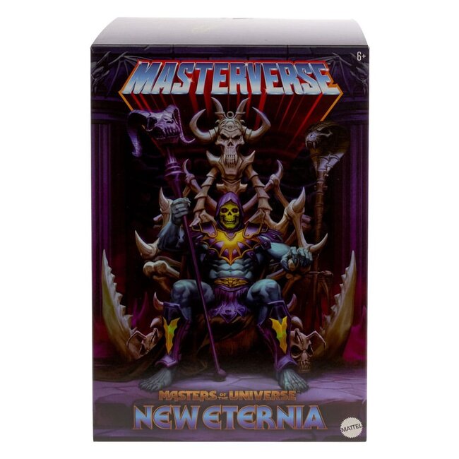 Masters of the Universe: New Eternia Masterverse Action Figure Skeletor & Throne 18 cm