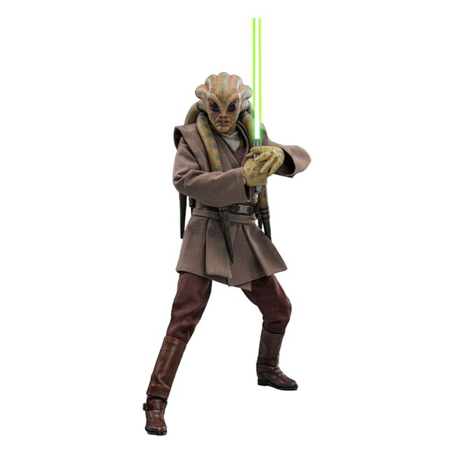 Hot Toys Star Wars Movie Masterpiece Actionfigur 1/6 Kit Fisto 32 cm