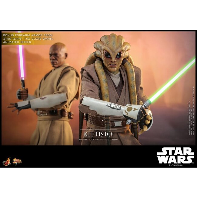 Star Wars Movie Masterpiece Actionfigur 1/6 Kit Fisto 32 cm