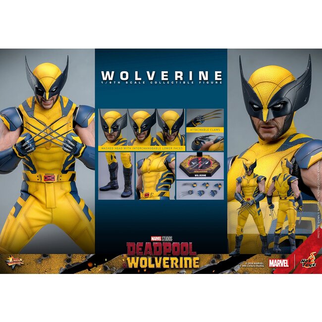 Deadpool & Wolverine Movie Masterpiece Actionfigur 1/6 Wolverine 31 cm
