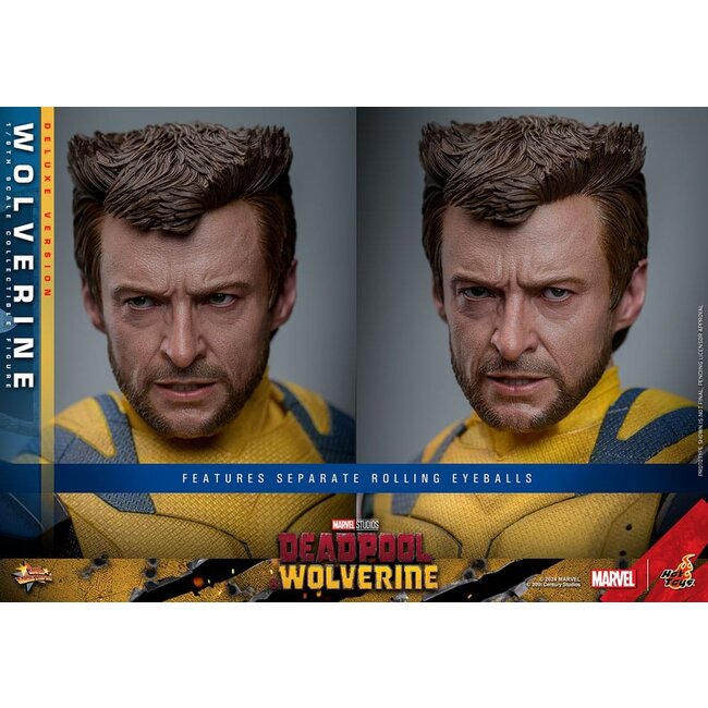 Deadpool & Wolverine Movie Masterpiece Actionfigur 1/6 Wolverine (Deluxe Version) 31 cm