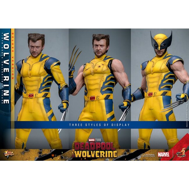 Deadpool & Wolverine Movie Masterpiece Actionfigur 1/6 Wolverine (Deluxe Version) 31 cm