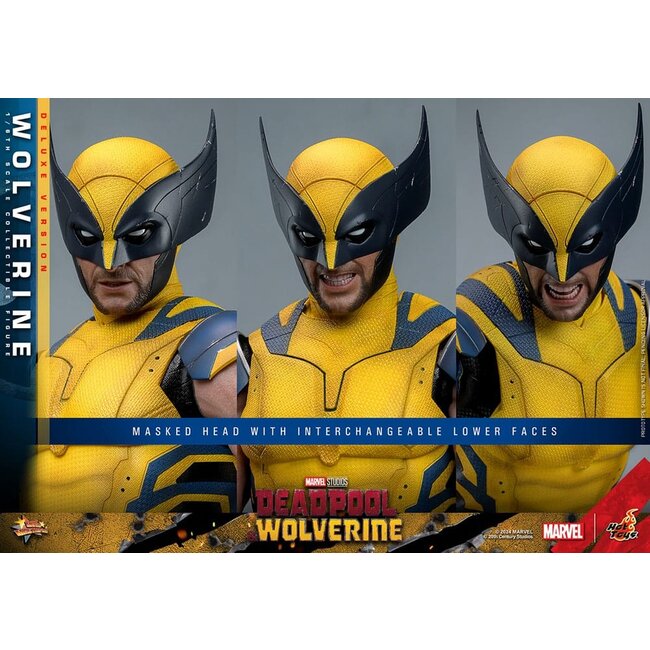 Deadpool & Wolverine Movie Masterpiece Actionfigur 1/6 Wolverine (Deluxe Version) 31 cm