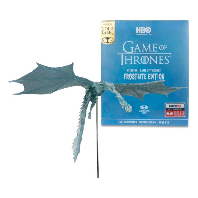 McFarlane Toys Game of Thrones Action Figure Viserion (Frostbite) (Gold Label) 15 cm