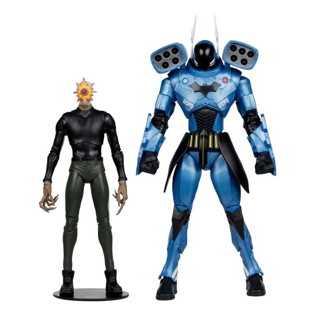 DC Multiverse Actionfiguren Doppelpack Rookie & Mr. Bloom (Batman: Endgame) (Gold Label) (SDCC) 18 cm