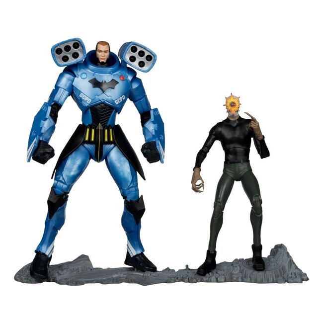 DC Multiverse Actionfiguren Doppelpack Rookie & Mr. Bloom (Batman: Endgame) (Gold Label) (SDCC) 18 cm