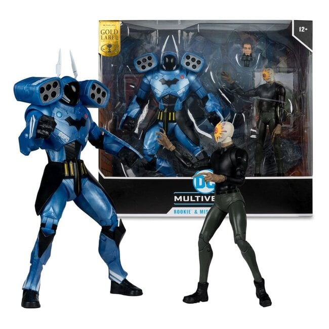 McFarlane Toys DC Multiverse Action Figure 2-Pack Rookie & Mr. Bloom (Batman: Endgame) (Gold Label) (SDCC) 18 cm