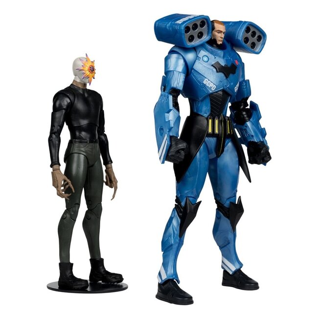 DC Multiverse Actionfiguren Doppelpack Rookie & Mr. Bloom (Batman: Endgame) (Gold Label) (SDCC) 18 cm