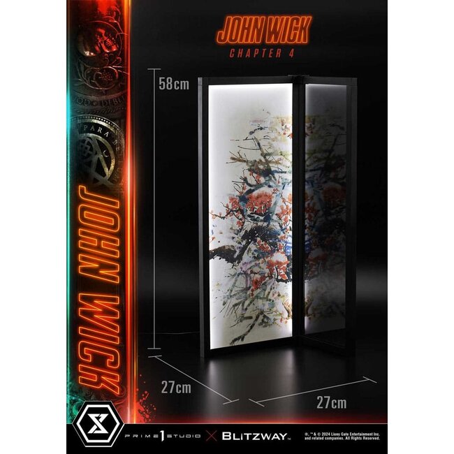 John Wick Kapitel 4 Ultimate Premium Masterline Series Statue 1/4 John Wick Deluxe Version 54 cm