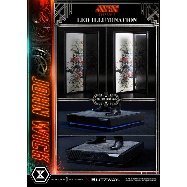 John Wick Kapitel 4 Ultimate Premium Masterline Series Statue 1/4 John Wick Deluxe Bonus Version 54 cm