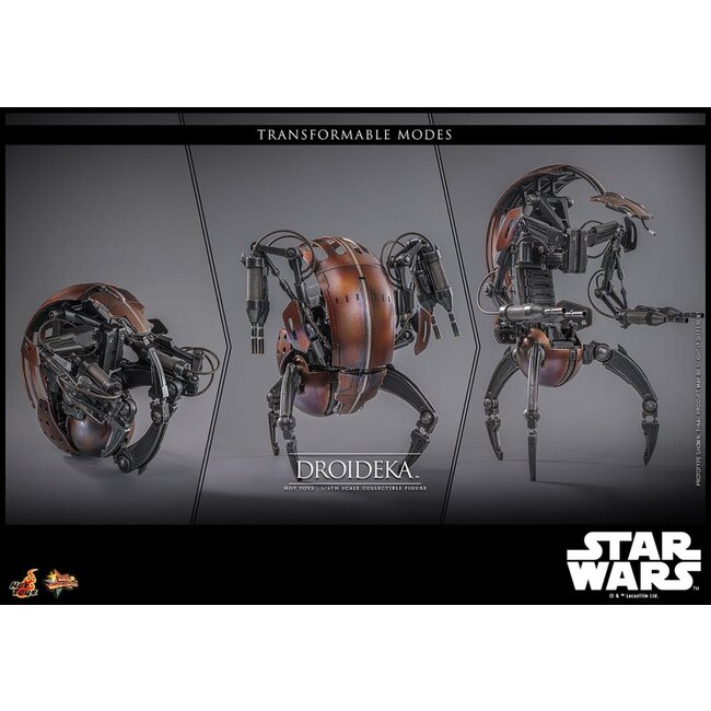 Star Wars Episode I Movie Masterpiece Action Figure 1/6 Droideka 27 cm
