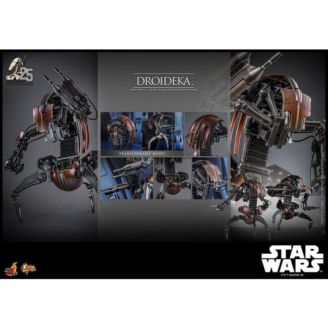 Star Wars Episode I Movie Masterpiece Action Figure 1/6 Droideka 27 cm