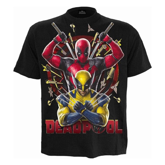 Deadpool T-Shirt Wolverine Bullseye