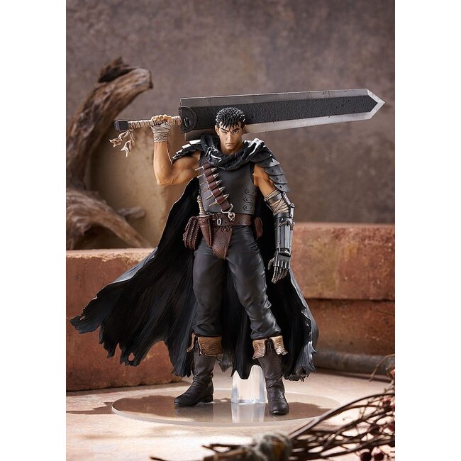 Berserk Pop Up Parade L PVC Statue Guts (Black Swordsman) 22 cm