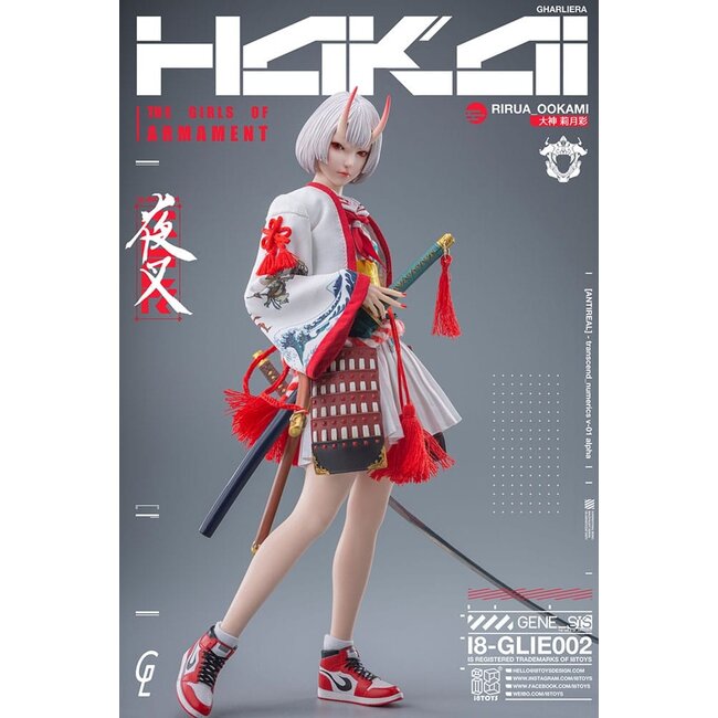 Original Character i8Toys x Gharliera Action Figure 1/6 The Girls of Armament Rirua Ookami 28 cm