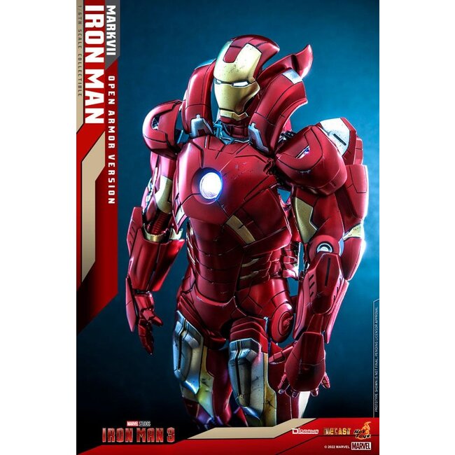 Iron Man 3 Diorama 1/6 Iron Man Mark VII (Version mit offener Rüstung) 32 cm