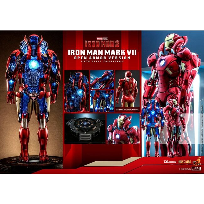 Iron Man 3 Diorama 1/6 Iron Man Mark VII (Open Armor Version) 32 cm