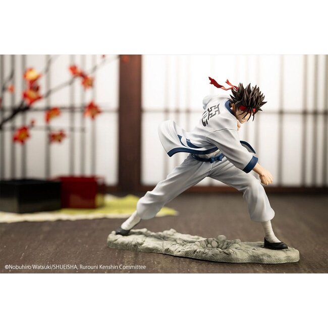 Rurouni Kenshin ARTFXJ Statue 1/8 Sanosuke Sagara 18 cm