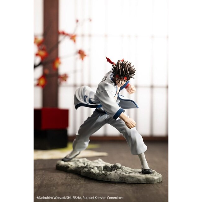 Rurouni Kenshin ARTFXJ Statue 1/8 Sanosuke Sagara 18 cm