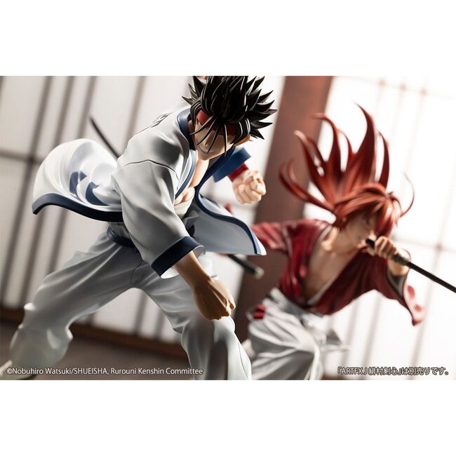 Rurouni Kenshin ARTFXJ Statue 1/8 Sanosuke Sagara 18 cm