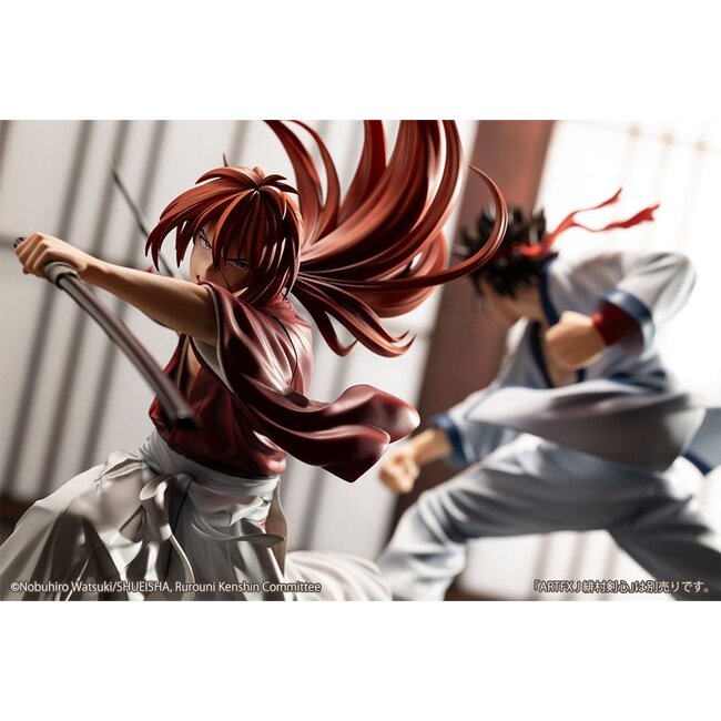 Rurouni Kenshin ARTFXJ Statue 1/8 Sanosuke Sagara 18 cm