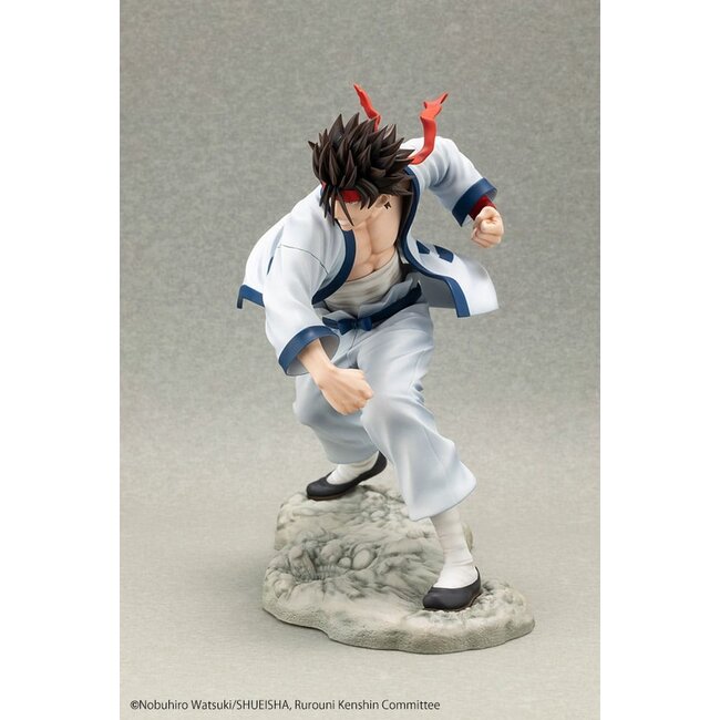 Rurouni Kenshin ARTFXJ Statue 1/8 Sanosuke Sagara 18 cm
