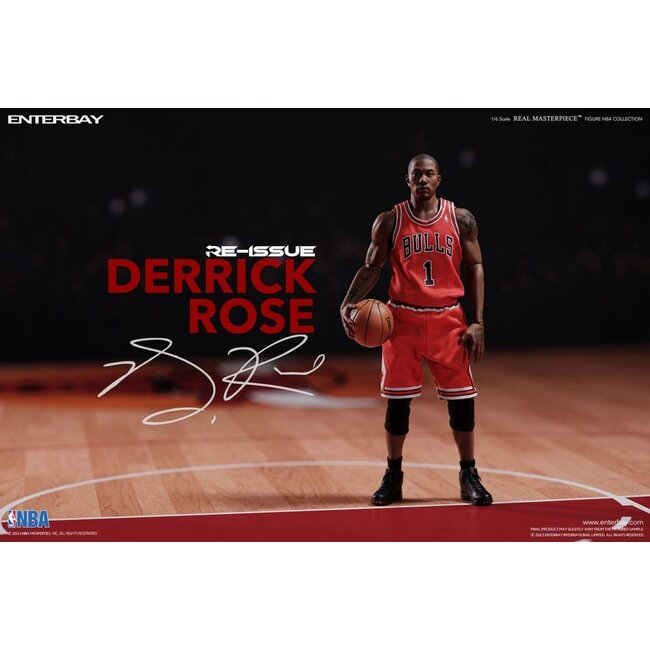 NBA Collection Real Masterpiece Action Figure 1/6 Derrick Rose Limited Retro Edition 30 cm