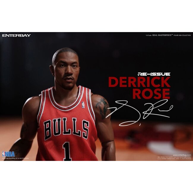 NBA Collection Real Masterpiece Action Figure 1/6 Derrick Rose Limited Retro Edition 30 cm