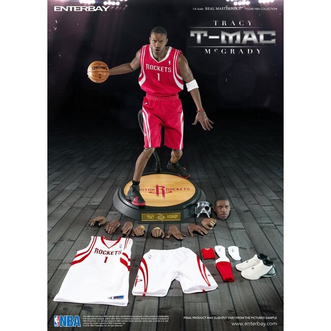 NBA Collection Real Masterpiece Actionfigur 1/6 Tracy McGrady Limited Retro Edition 30 cm