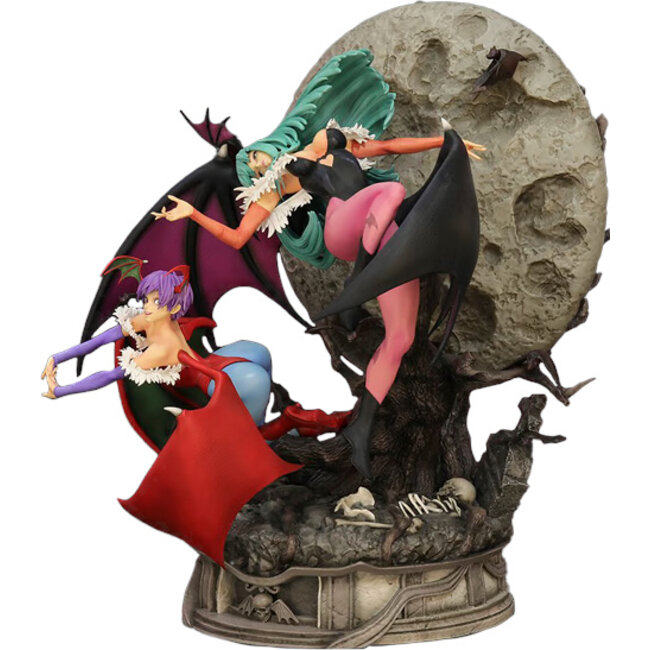 Darkstalkers 3 Specter Diorama 1/6 Morrigan & Lilith 47 cm