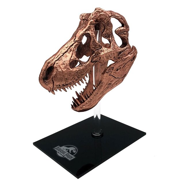 Factory Entertainment Jurassic Park Maßstabsgetreue Replika eines T-Rex-Schädels 10 cm