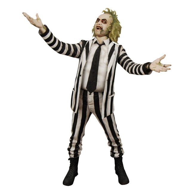 Beetlejuice 1988 Actionfigur 1/4 Streifenanzug Beetlejuice 45 cm