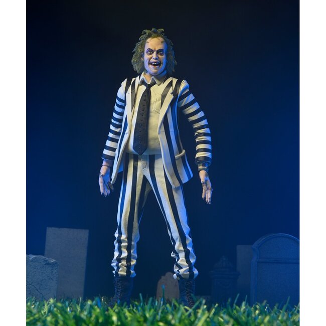 Beetlejuice 1988 Action Figure 1/4 Striped Suit Beetlejuice 45 cm