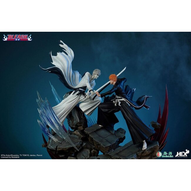 Bleach Elite Dynamic Statue 1/6 Ichigo Kurosaki vs Hollow Ichigo 56 cm