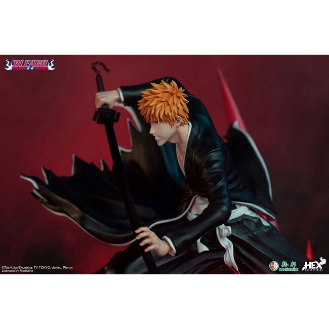 Bleach Elite Dynamic Statue 1/6 Ichigo Kurosaki vs Hollow Ichigo 56 cm