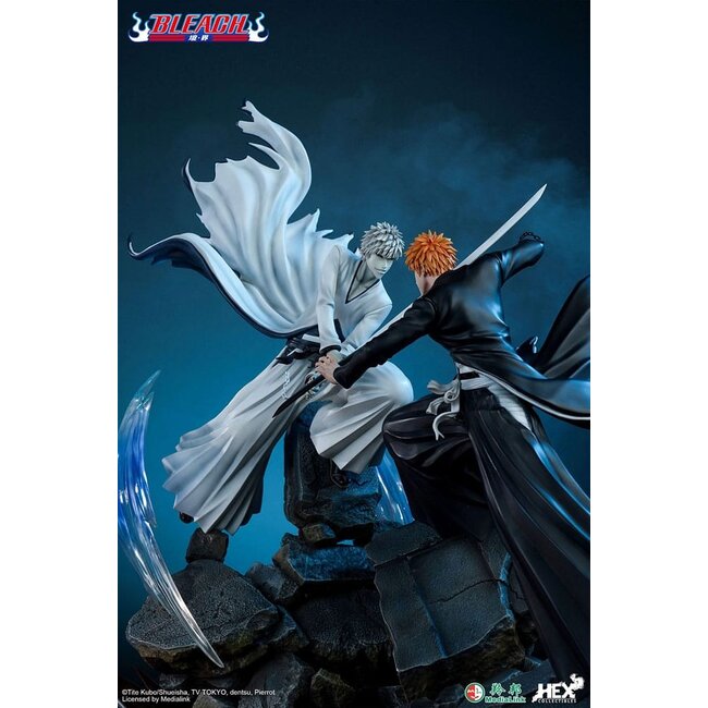 Bleach Elite Dynamic Statue 1/6 Ichigo Kurosaki vs Hollow Ichigo 56 cm