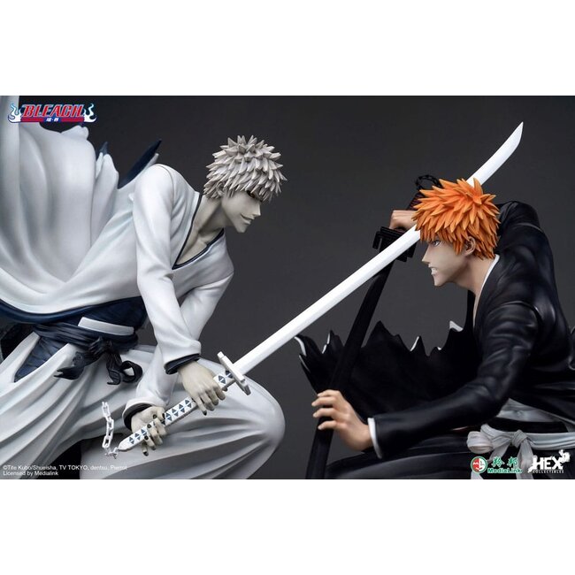 Bleach Elite Dynamic Statue 1/6 Ichigo Kurosaki vs Hollow Ichigo 56 cm