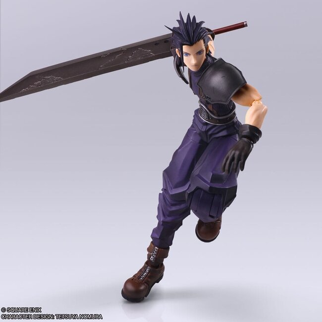 Final Fantasy VII Bring Arts Actionfigur Zack Fair 16 cm