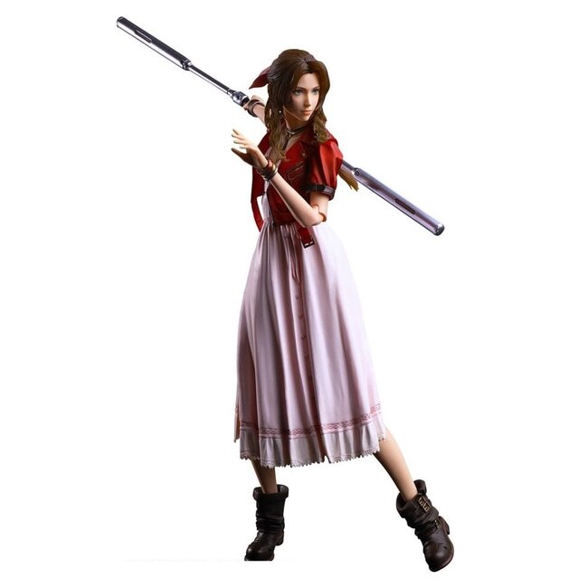 Final Fantasy VII Rebirth Play Kai Arts Actionfigur Aerith Gainsborough 24 cm
