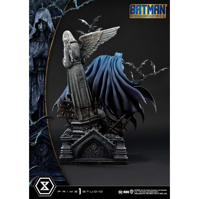 Batman Ultimate Premium Masterline Series Statue 1/4 Batman Rebirth Edition Blue 71 cm