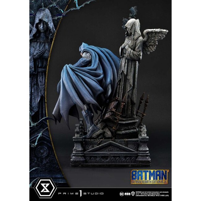 Batman Ultimate Premium Masterline Series Statue 1/4 Batman Rebirth Edition Blue 71 cm