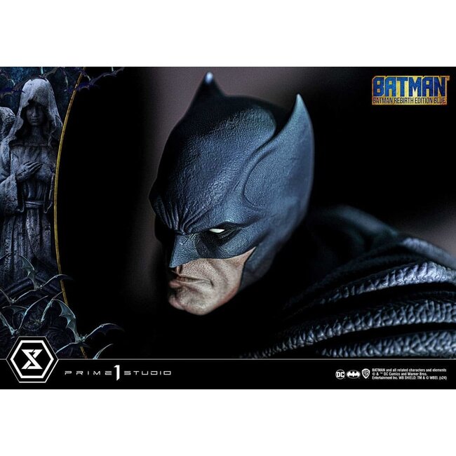 Batman Ultimate Premium Masterline Series Statue 1/4 Batman Rebirth Edition Blue 71 cm