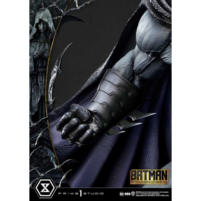 Batman Ultimate Premium Masterline Series Statue 1/4 Batman Rebirth Edition Black Deluxe Version 71 cm