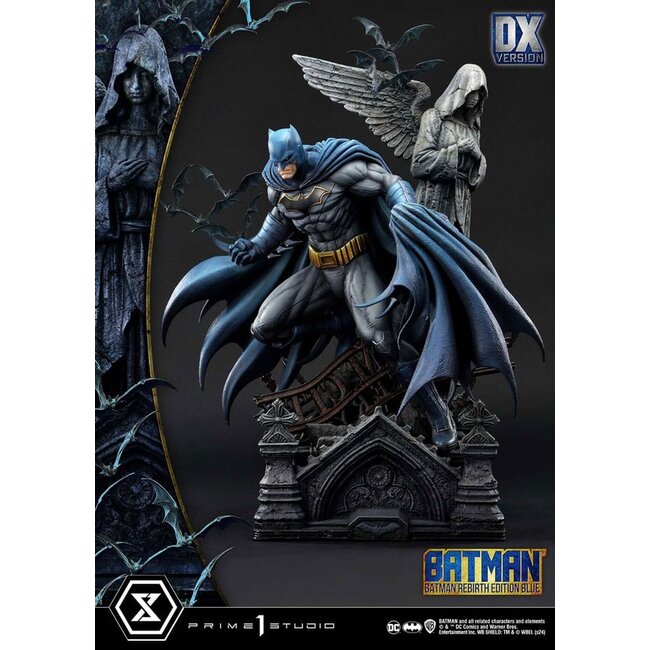 Batman Ultimate Premium Masterline Series Statue 1/4 Batman Rebirth Edition Blau Deluxe Version 71 cm