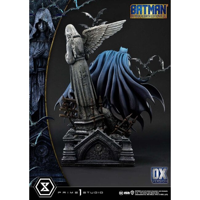 Batman Ultimate Premium Masterline Series Statue 1/4 Batman Rebirth Edition Blue Deluxe Version 71 cm